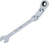 DOUBLE-JOINT RATCHET COMBINATION WRENCH | ADJUSTABLE | 8 MM (6168)
