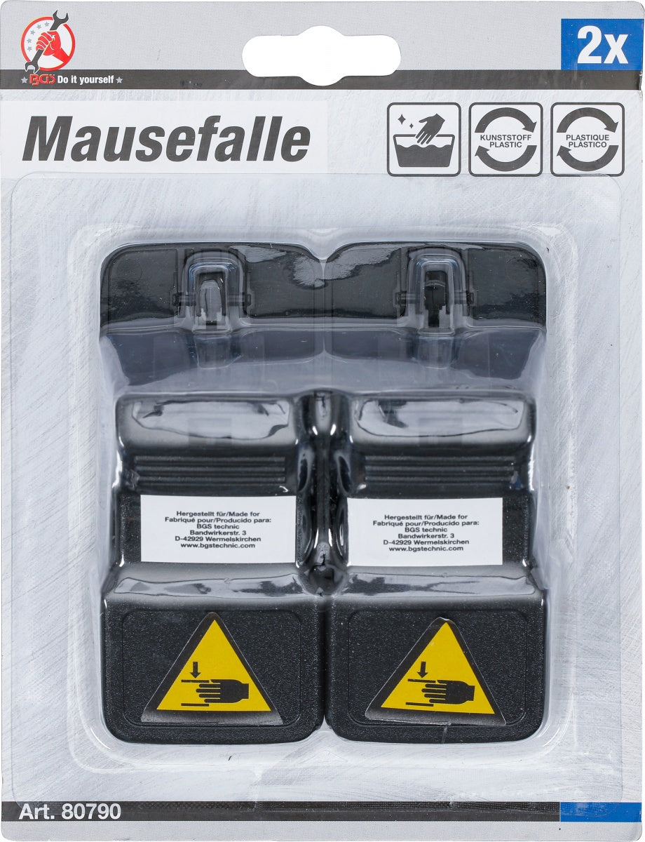MOUSETRAP | PLASTIC | 2 PCS. (80790)