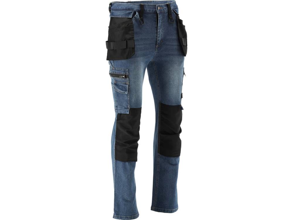 STRETCH JEANS TROUS. DARK BLUE S. L (YT-79052)