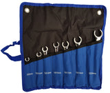 OPEN-END WRENCH SET FOR TUBES | 8X9 - 22X24 MM | 7 PCS. (FN007)