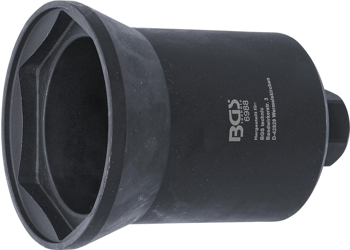 AXLE NUT SOCKET | HEXAGON | FOR MERCEDES-BENZ TRAILER AXLE | 95 MM (6988)