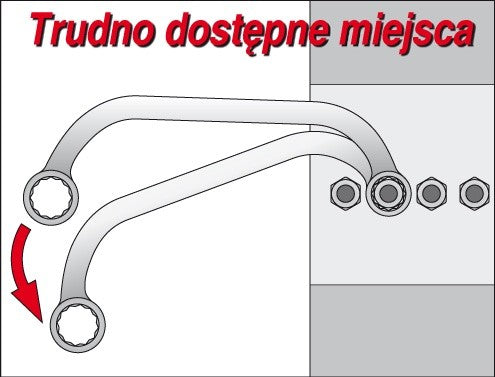 HALFMOON SPANNER 16X17MM (YT-0173)