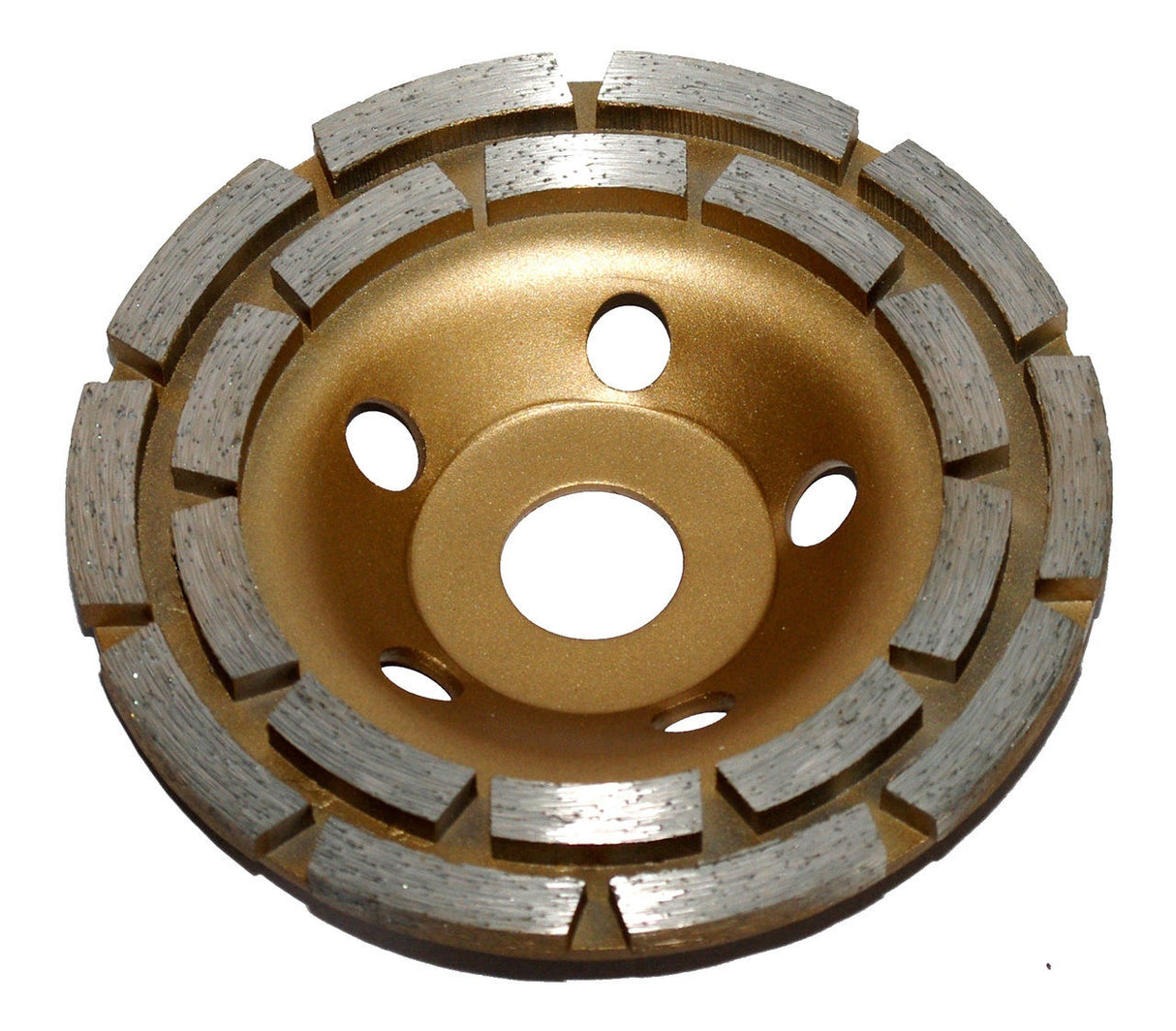 DIAMOND GRINDING DISC | PLATE TYPE | DOUBLE ROW | 22.2X125 MM (DR0125A)