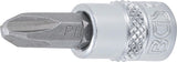 BIT SOCKET | 6.3 MM (1/4") DRIVE | CROSS SLOT PH3 (2489)