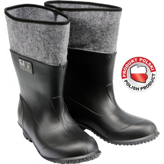 BOOTS WITH FELT LINING SIZE 41 (72872)