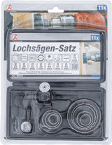 HOLE SAW SET | Ø 19 - 64 MM | DEPTH 24 MM | 11 PCS. (50315)