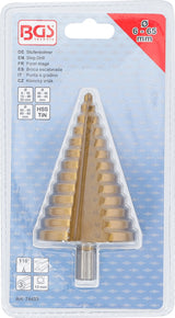 STEP DRILL | TITANIUM-NITRIDED | Ø 6 - 65 MM (74433)