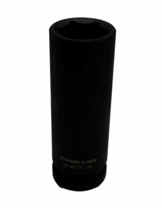 SOCKET LONG IMPACT 1/2", 19 MM "STAHLBERG" (H5011201D-19)