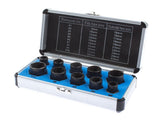 SOCKET SET FOR DAMAGED BOLTS | 9-19 MM | 10 PCS. (SK1530)