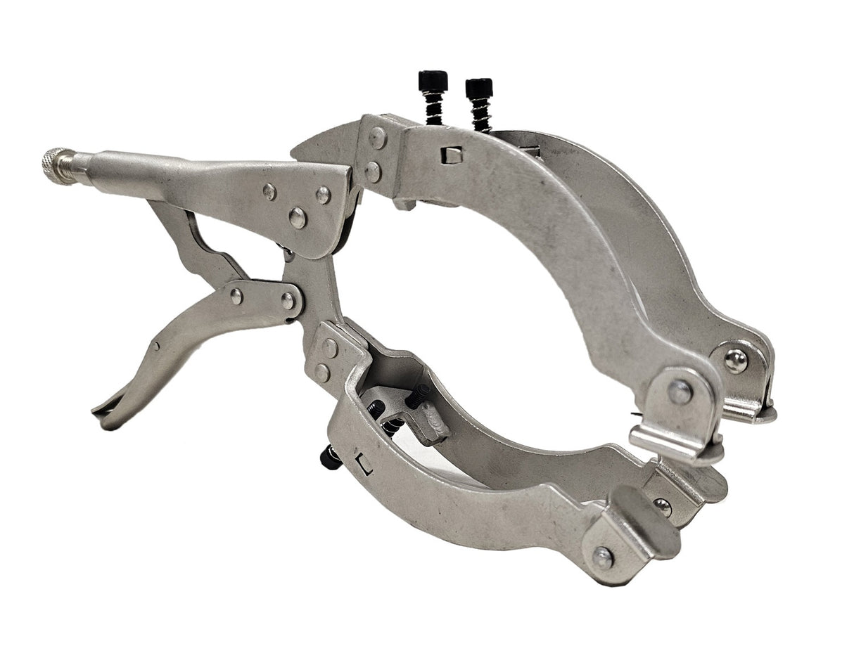LOCKING PIPE CLAMPING PLIERS WITH FLAT JAWS | 14" | 350 MM (WPP14)