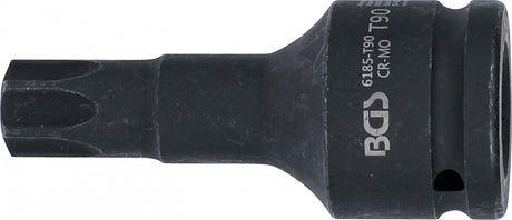 Iskuruuvikärki | pituus 100 mm | 20 mm (3/4") | T-Star (Torx) T90 (6185-T90)