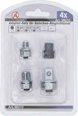 ADAPTOR SET FOR RATCHET WRENCHES | 4 PCS. (98210)
