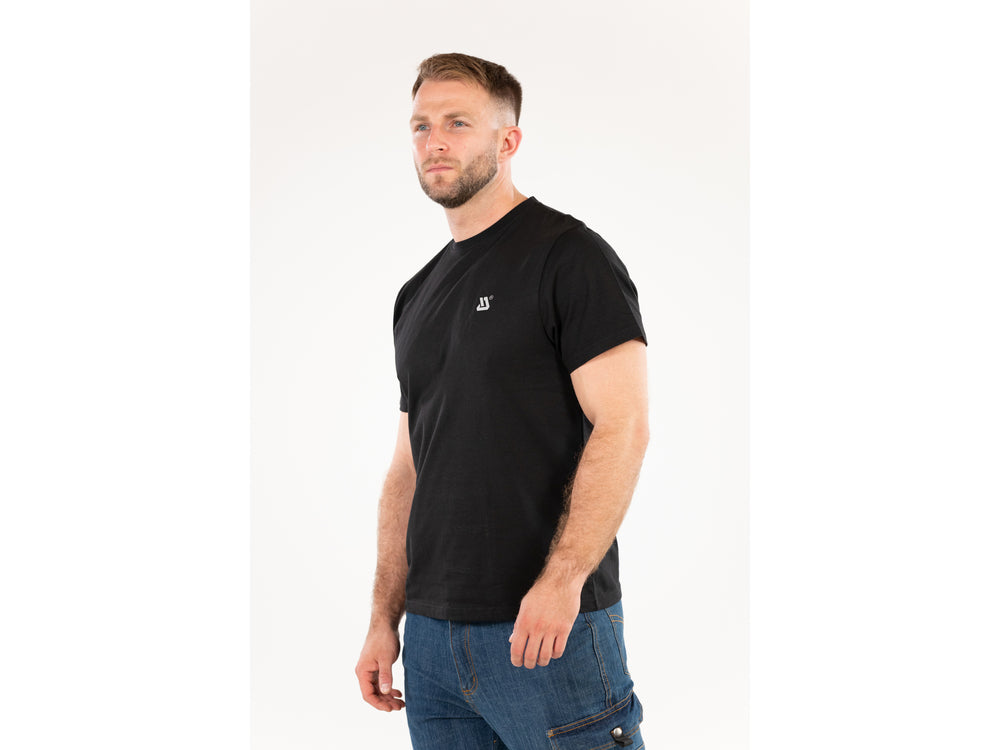 T-SHIRT BASIC BLACK S. S (YT-78470)