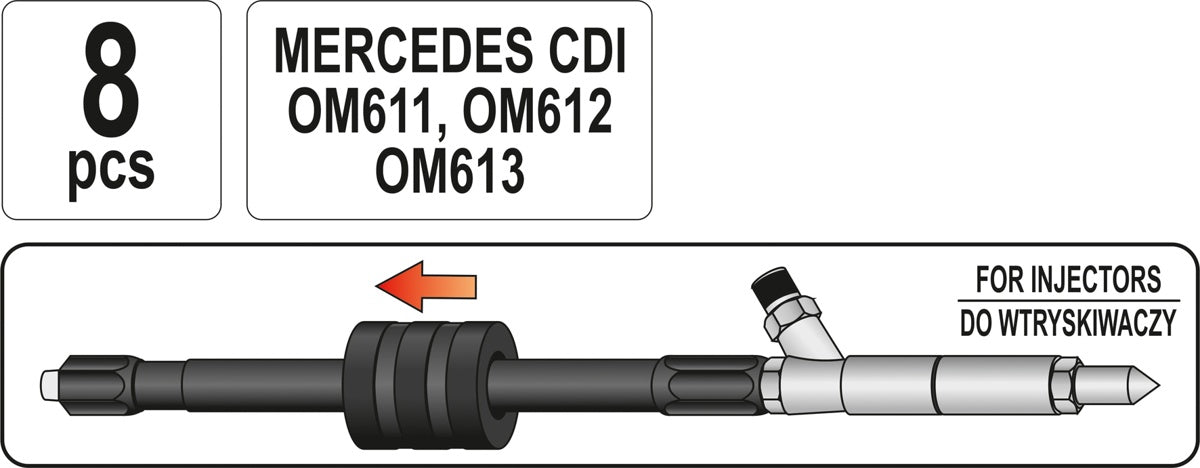 INJECTOR PULLER SET (YT-06176)