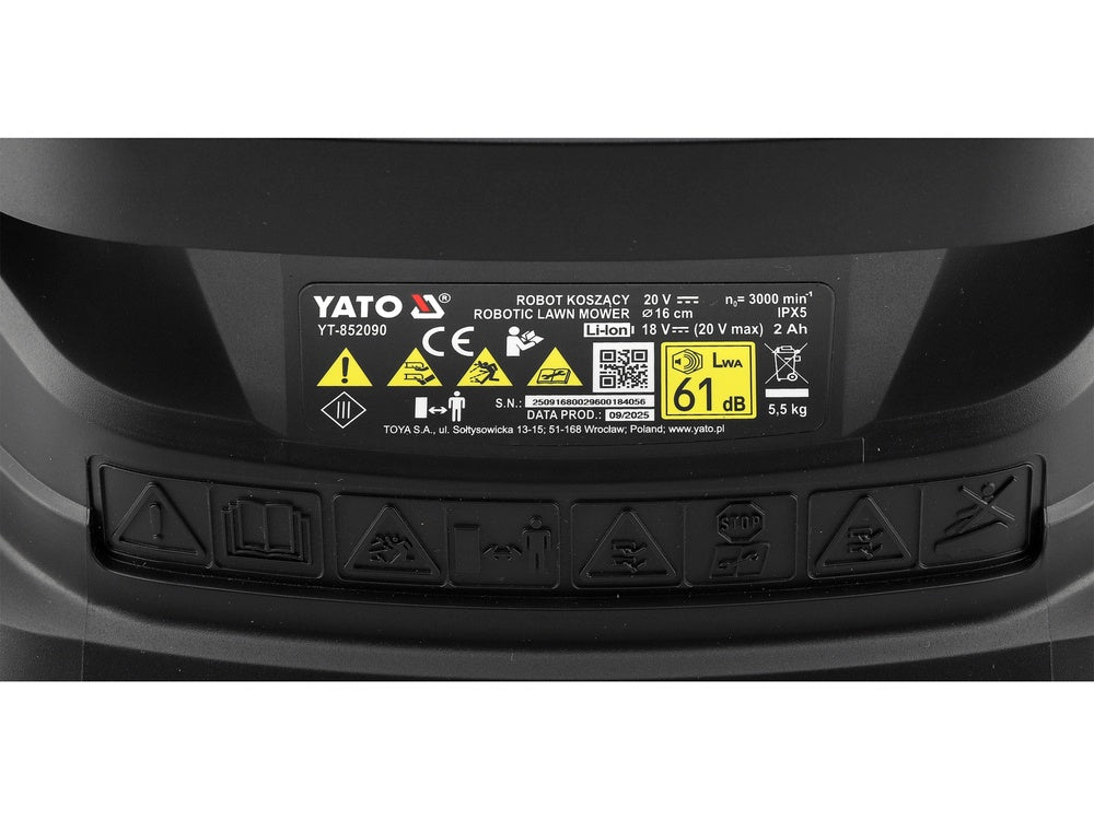 WIRED ROBOTIC MOWER 300M2 (YT-852090)