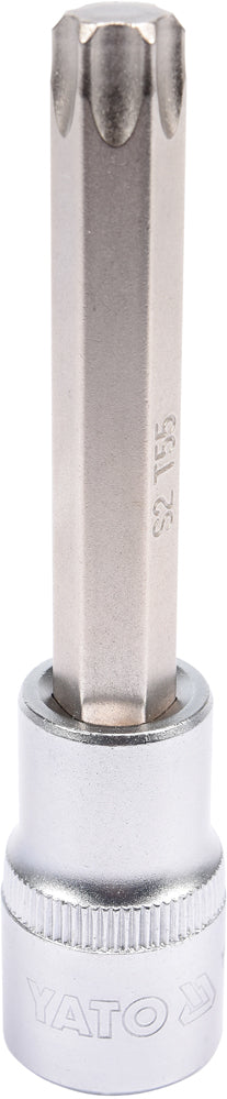 SOCKET BIT TORX 1/2" T55 L100MM (YT-04327)