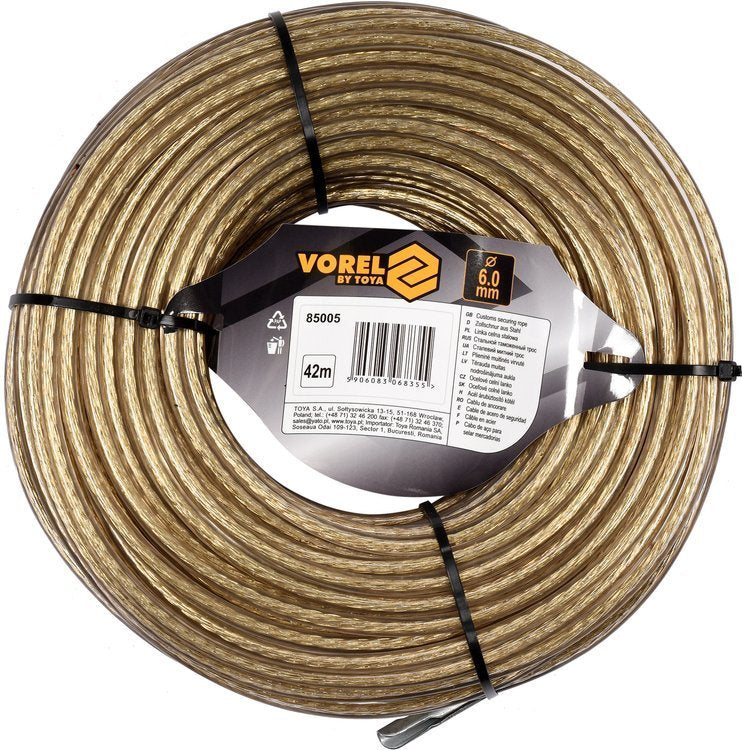 CUSTOMS SECURING ROPE 6MM 42M (85005)