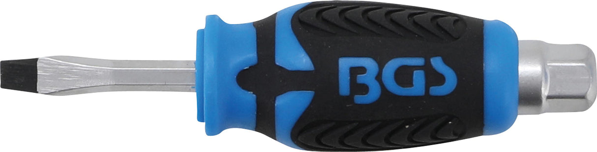 SCREWDRIVER | WITH EXTERNAL HEXAGON | SLOT SL 6 MM | BLADE LENGTH 38 MM (7918)