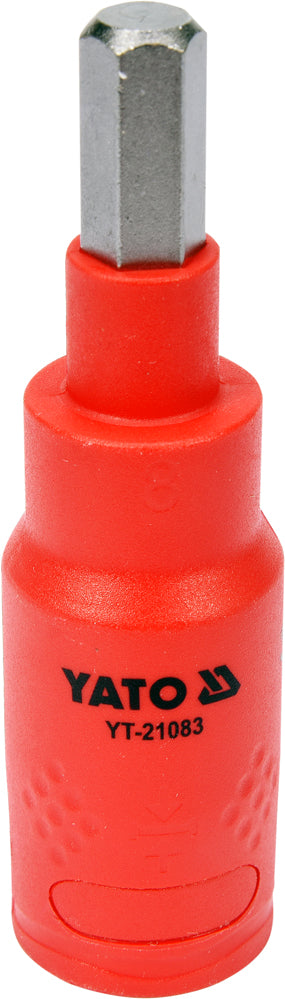 INSULATED STAR BIT SOCKET 8X75MM 3/8 VDE (YT-21083)