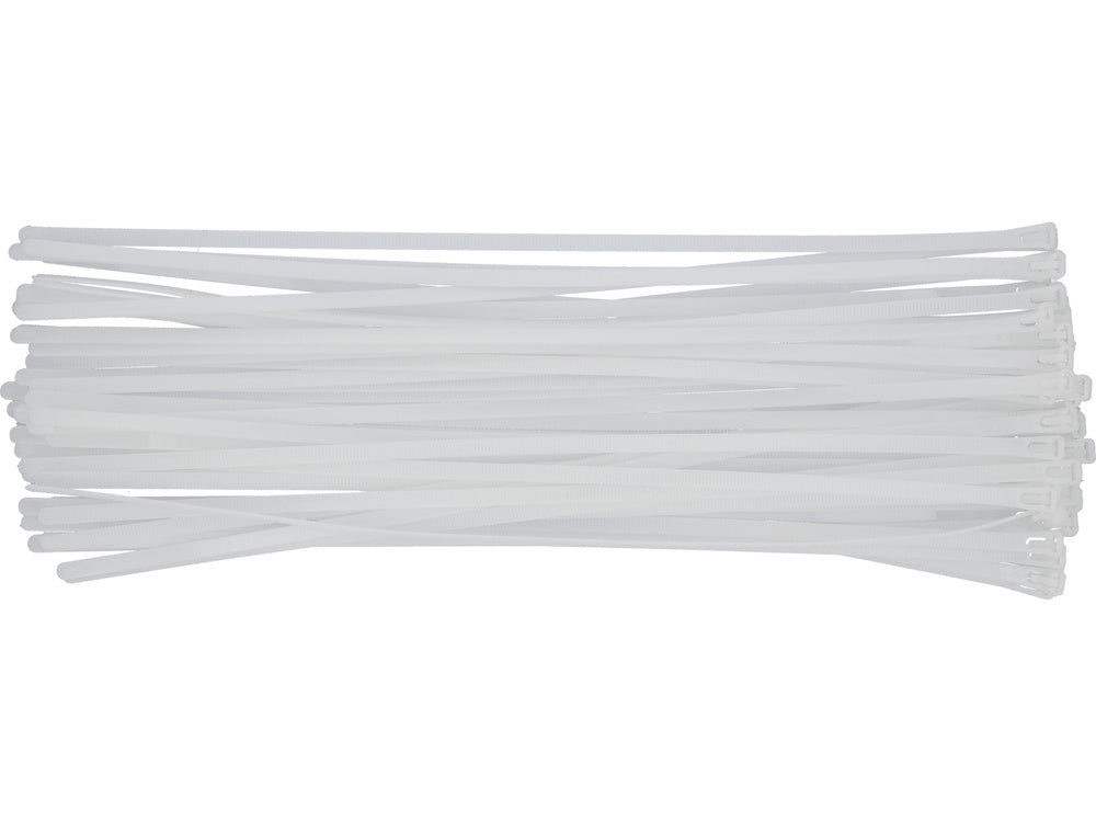 RELEASABLE CAB TIES 7,6X450MM 50PCS WHIT (YT-70668)