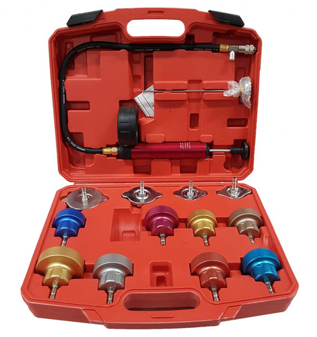 COOLING SYSTEM TESTING KIT | 0 - 2.5 BAR | 14 PCS. (H1079)