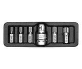 SCREWDRIVER BIT SET /SPLINE/ 6PCS (YT-0414)