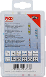 SOLDERING CONNECTOR ASSORTMENT | WITH SHRINK TUBE | 30 PCS. (85222)