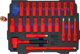 FOAM TRAY FOR BGS BOXSYS1 & 2: VDE TOOL SET | 23-PCS. (74356)