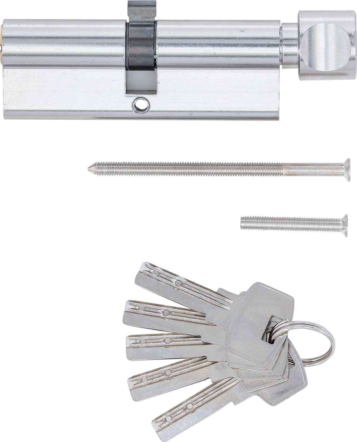 SECURITY CYLINDER LOCK | WITH ROTARY KNOB | 45/45 | 90 MM (85290)
