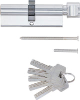SECURITY CYLINDER LOCK | WITH ROTARY KNOB | 45/45 | 90 MM (85290)