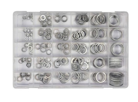 WASHER ASSORTMENT | ALUMINUM | 300 PCS. (SK01005)