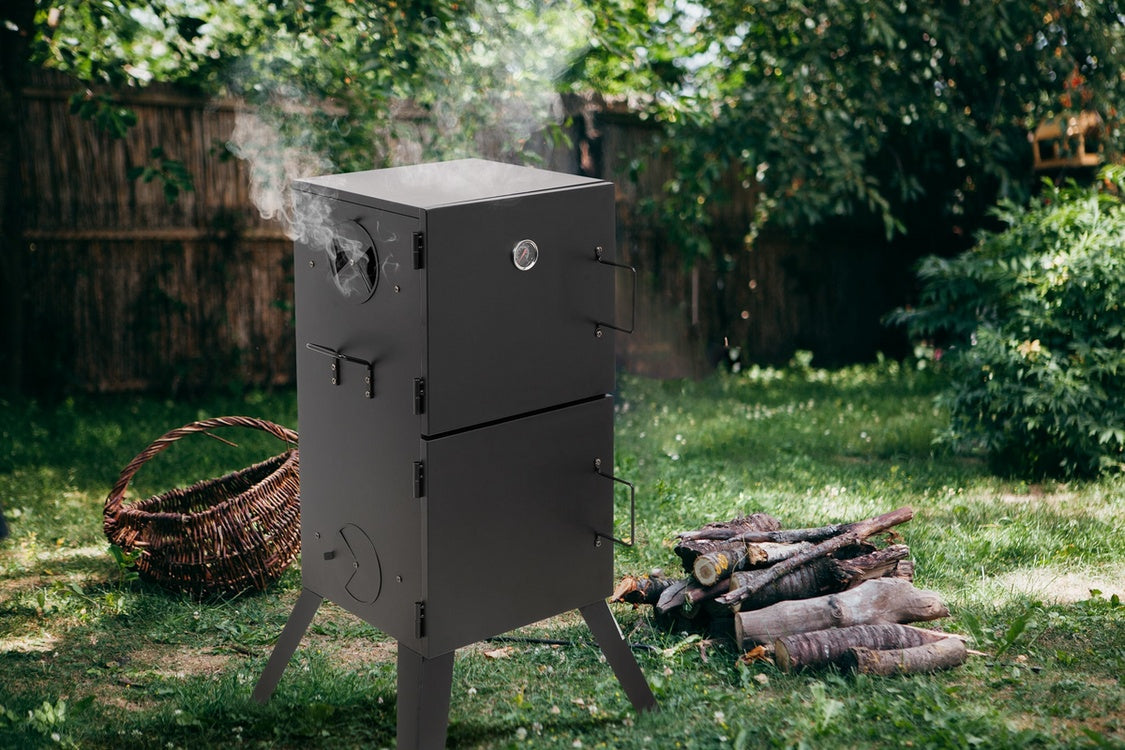 STEEL SMOKER 53 X 51 X 100CM (99916)