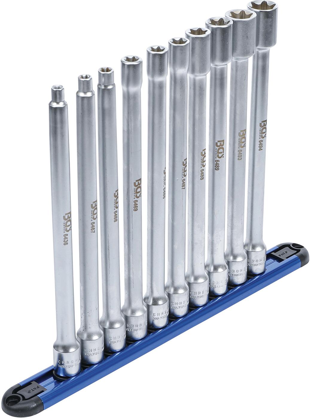 SOCKET SET, E-TYPE | XXL | 10 MM (3/8") DRIVE | E6 - E20 | 10 PCS. (70026)
