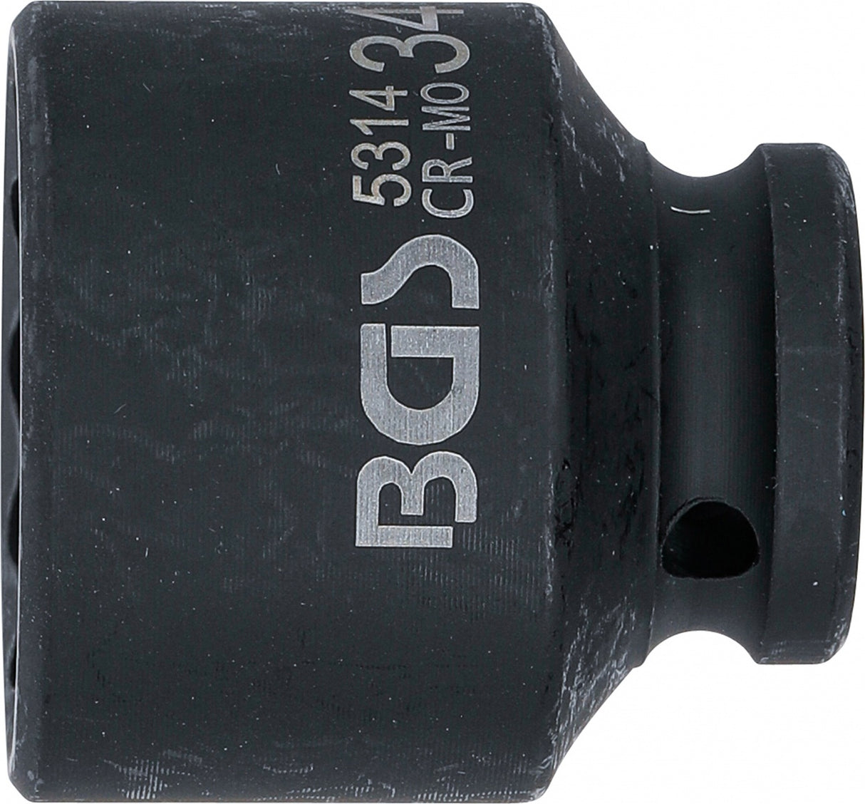 IMPACT SOCKET, 12-POINT | 12.5 MM (1/2") DRIVE | 34 MM (5314)