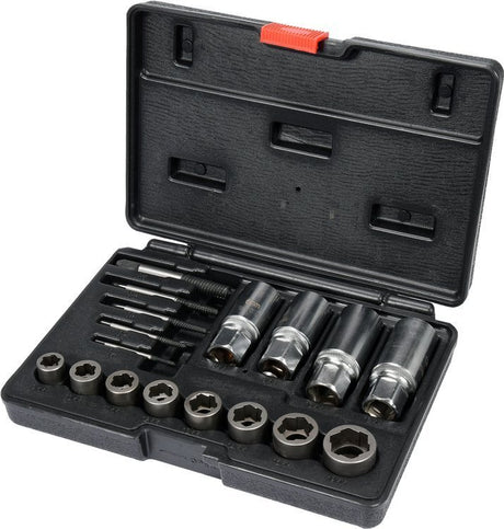 SCREW AND STUD EXTRACTOR SET 17 PCS (YT-06033)
