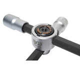 FOUR-WAY WHEEL WRENCH FOR TRUCKS | 24 X 27 - 32 X 20 MM (3/4") (1458)