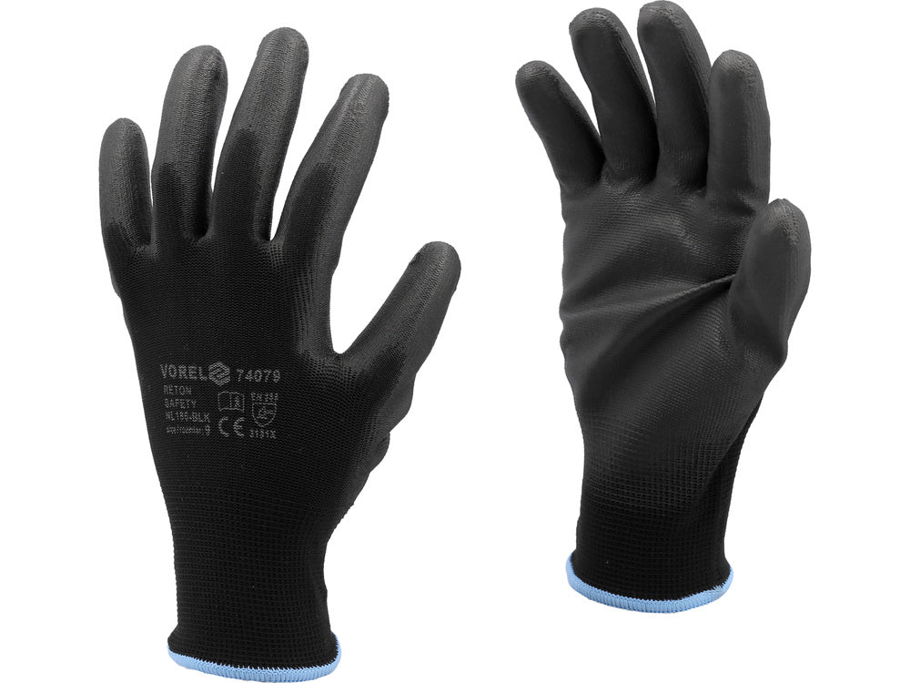 WORKING GLOVES, BLACK 10" (74080)