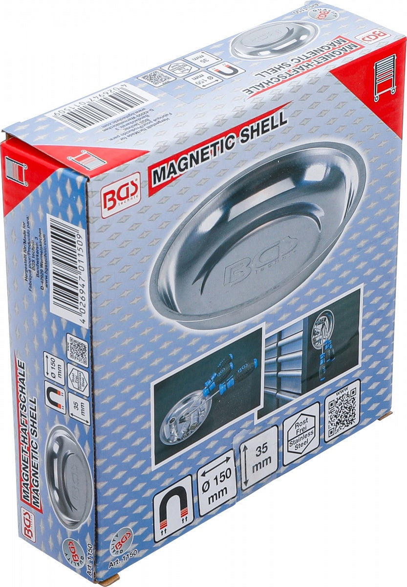MAGNETIC SHELL | STAINLESS STEEL | Ø 150 MM (1150)