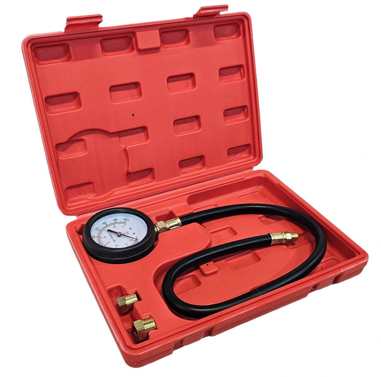 OIL PRESSURE GAUGE WITH ADAPTERS (HS-A1019B)