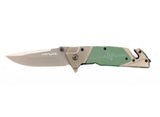 FOLDING KNIFE | 3-IN-1 | STAINLESS STEEL | 20.2 CM (SK3)
