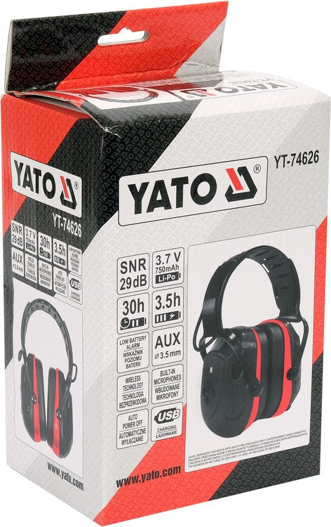 ELECTRONIC EARMUFFS W/ BLUETOOTH (YT-74626)
