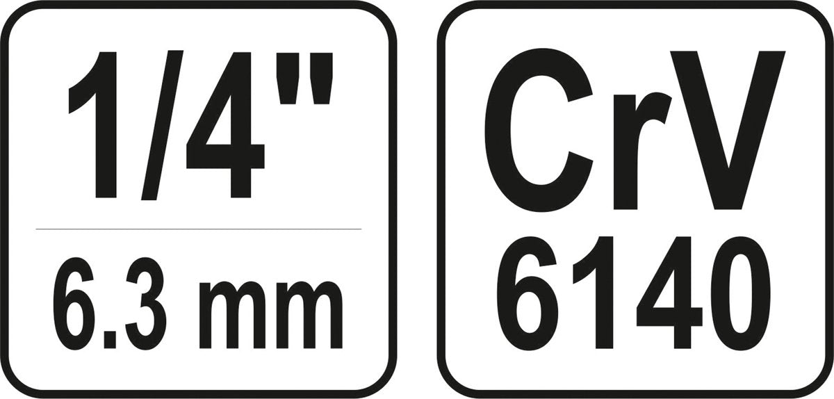 BIT ADAPTER 1/4" * 1/4" (YT-12971)