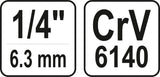 BIT ADAPTER 1/4" * 1/4" (YT-12971)