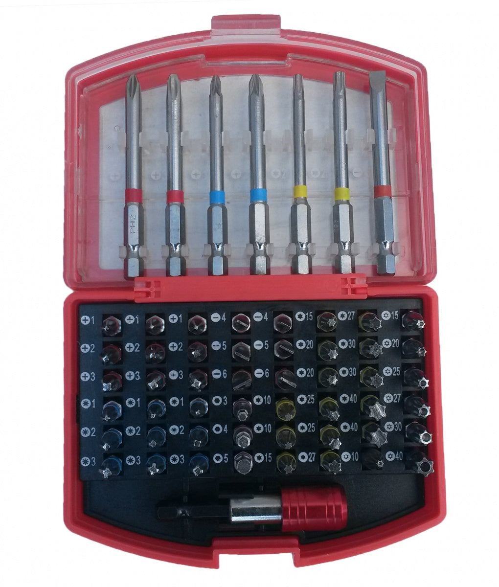 BIT SET WITH HOLDER 56 PCS. (M66304)