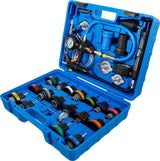 RADIATOR PRESSURE AND COOLING SYSTEM TESTER | REFILLING SYSTEM INCLUDED | 28 PCS. (8098)