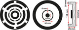 RUBBER PAD | FOR AUTO LIFTS | Ø 140 MM (6477)