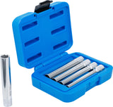 SOCKET SET, HEXAGON, EXTRA DEEP | 10 MM (3/8 ") DRIVE | SW 8 - 14 MM | 5 PCS. (9863)