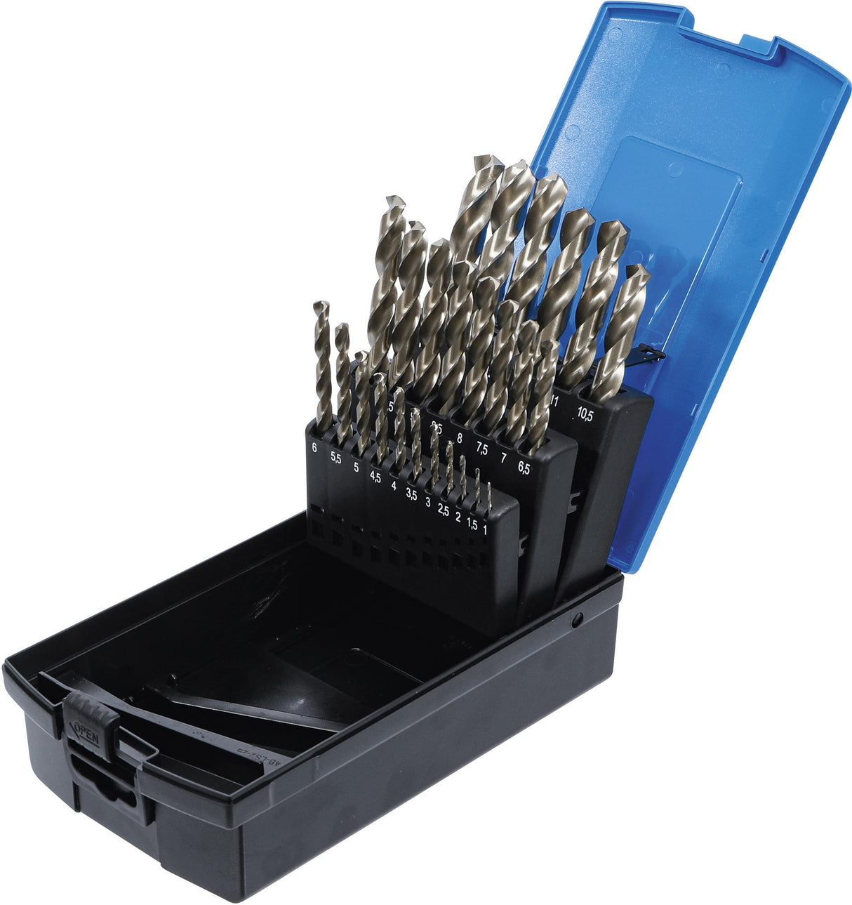 HSS TWIST DRILL SET | 1 - 13 MM | 25 PCS (110)