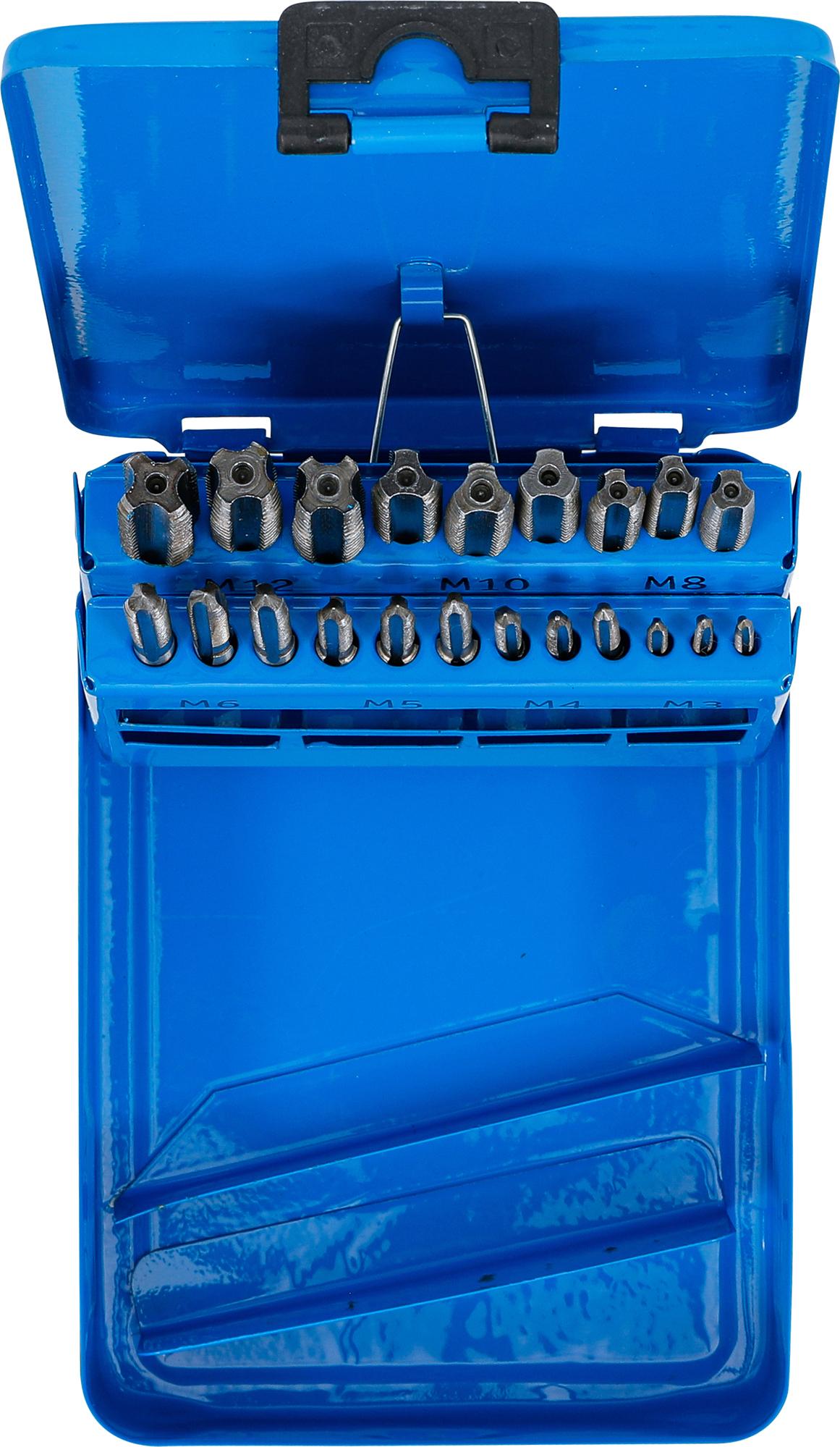 THREAD CUTTING SET | M3 - M12 | 21 PCS. (1924)