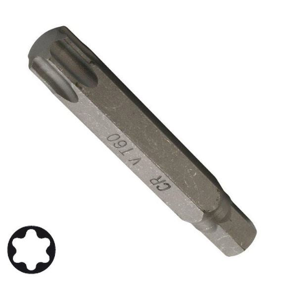 BIT | LENGTH 75 MM | 10 MM DRIVE | T-STAR (FOR TORX) T60 (4576)